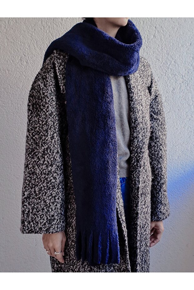 Peluş Kaşkol Atkı - 3