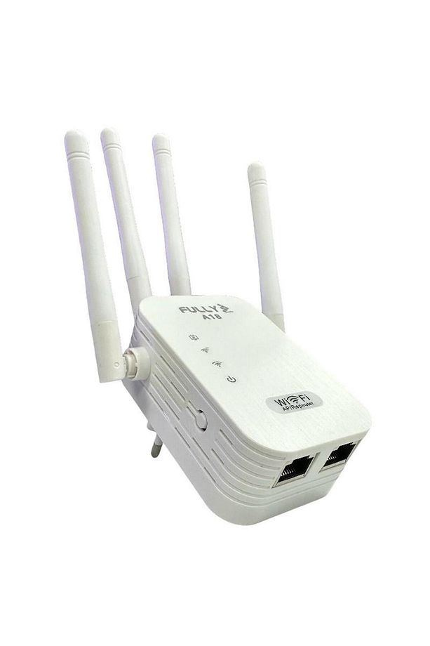 A18 Wifi Repeater Access Point 300Mbps 4Antenli WPS Özellikli - 1