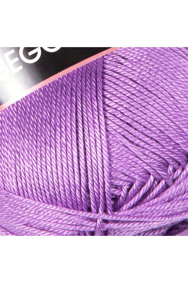 Begonıa - Merserize El Örgü Ipi Lila-6309 - 2