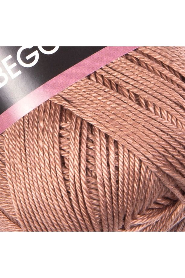 Begonıa - Merserize El Örgü Ipi Karamel-0015 - 2