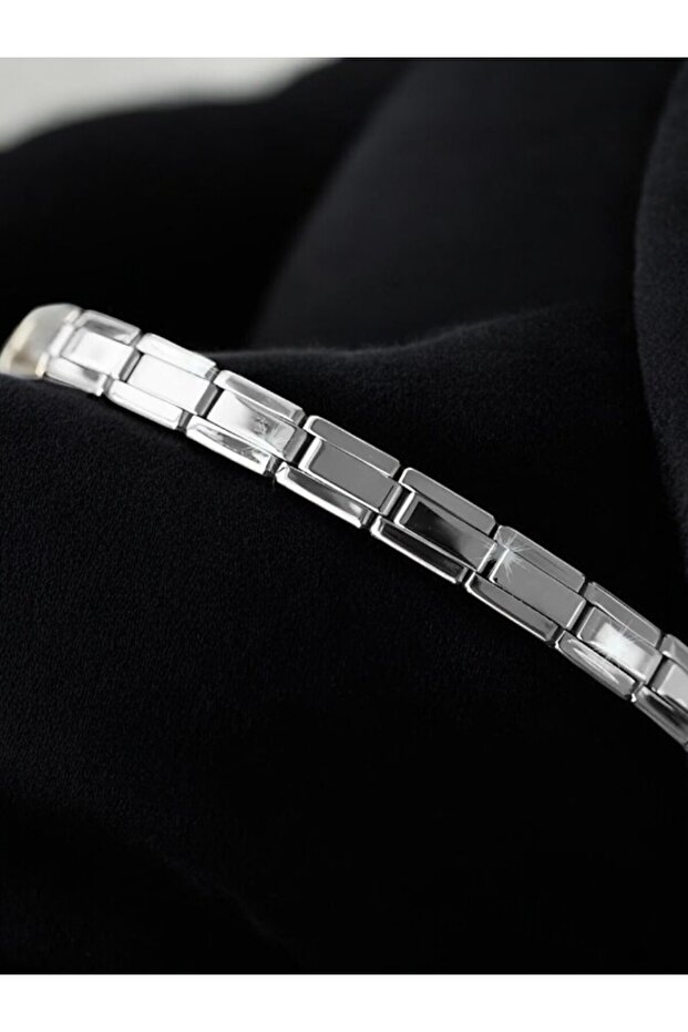 Italian Charm Thin Steel Bracelet Thin Nomi Italian Charm 316L Steel Silver Bracelet