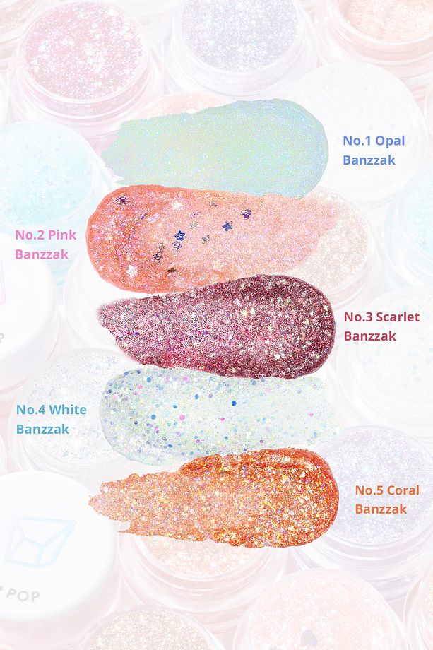Çok Amaçlı Kullanım İçin Yoğun Sim İçerikli Jel Twinkle Pop JellyGlitter(#6 Bronze Banzzak - 6