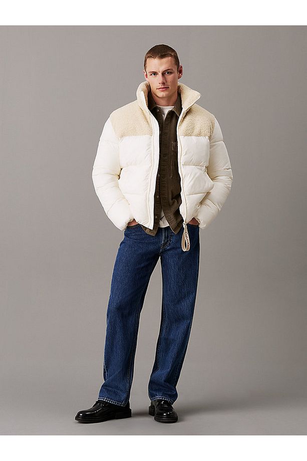 Sherpa Puffer Jacket - 4