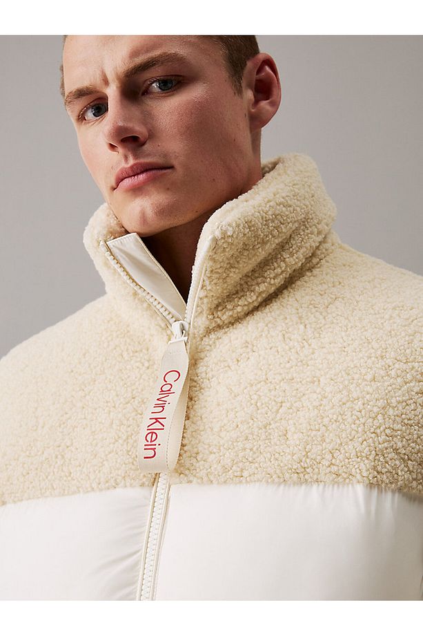 Sherpa Puffer Jacket - 3