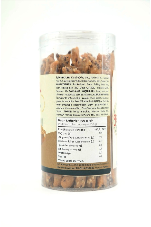 Glutensiz Vegan Karabuğdaylı SUSAMLI Atıştırmalık - 4