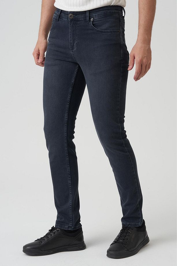 Sidney J2426 Regular Fit 5 Cep Pamuklu Jean Pantolon Sax - 2