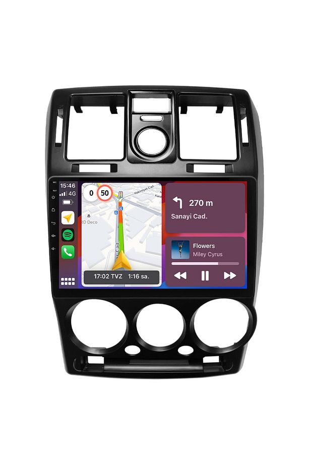 Hyundai Getz Uyumlu Android Multimedya Sistemi (2004-2006) Crv4761xp - 6