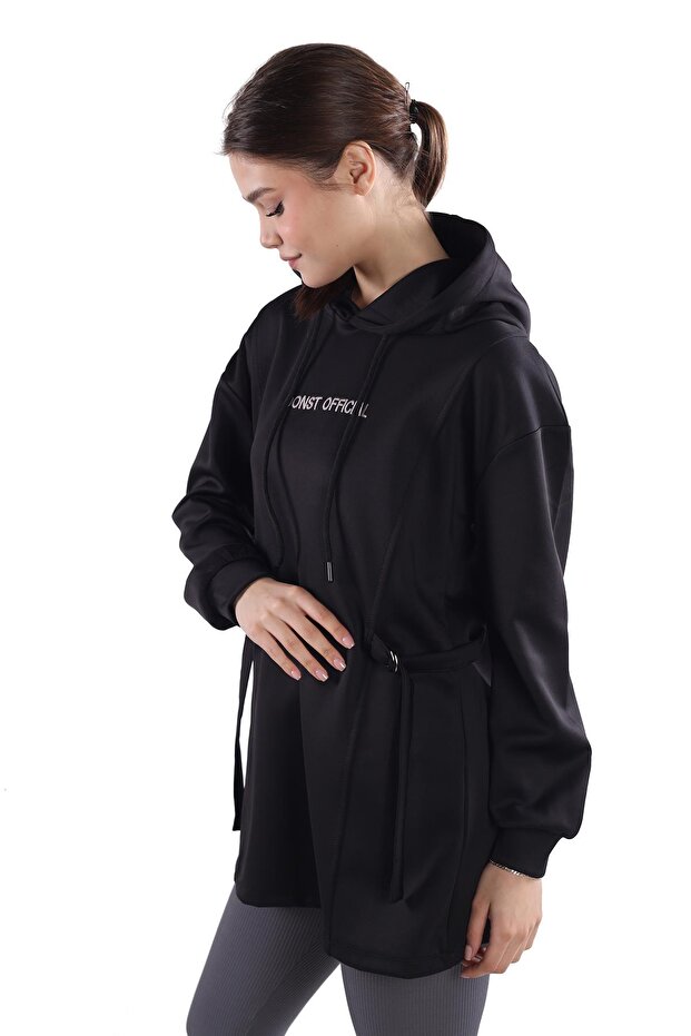 تونيك أسود 9158 م - تفاصيل نصية - 3