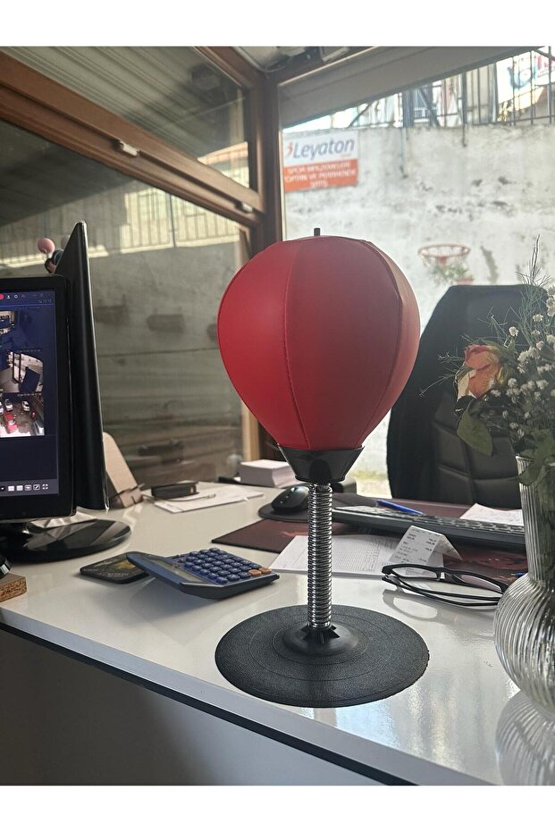 Masaüstü Vakumlu Boks Torbası Pompa Hediyeli - 1