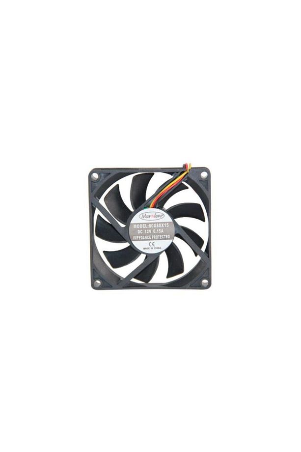 Marxlow 80x80x15 mm 12 Volt 0.15 Amper 3 Pin Fan - 1