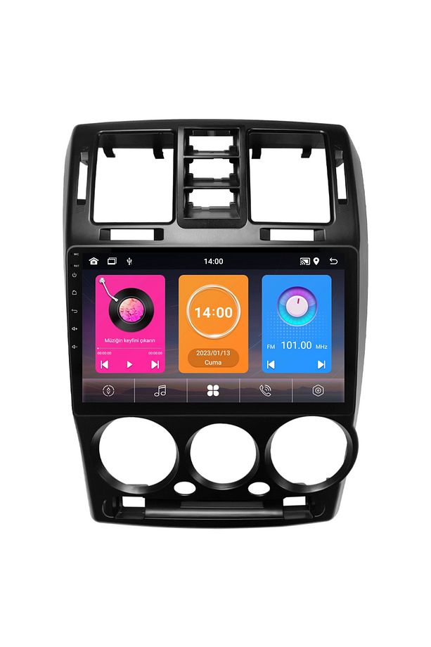 Hyundai Getz Android Multimedya Sistemi (2004-2006) uyumlu CRV-4753XAA - 1