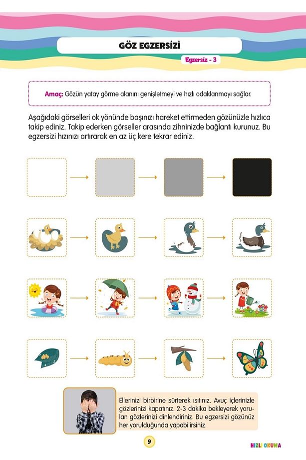 2 Sınıf-(5 KİTAP) Set Dikkat Ve Zeka Güçlendirme Hızlı Okuma Kitabım Robotik Kodlama - 3