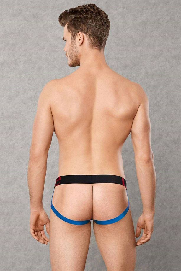 Erkek Fantazi Jockstrap Destekli String Tanga 1214 - 4