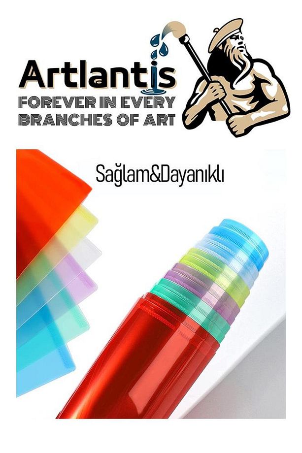 A3 Çıtçıtlı Dosya Füme 1 Adet A-3 Çıt çıtlı Zarf Dosya Transparan 47x33.5 cm Büyük Boy Çıtçıtlı Dosy - 7