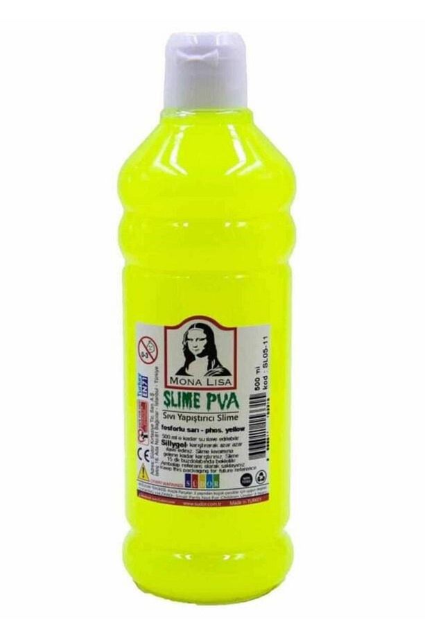 Slime Yapıştırıcı Südor 500 ML Sıvı Slime PVA Renkli Sılaym 500 ML - 1