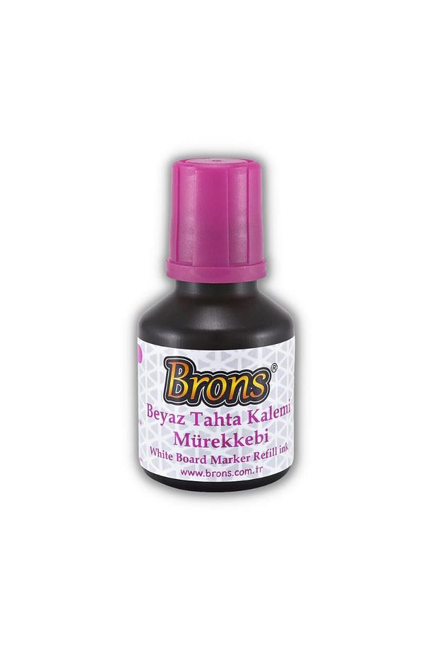 Pembe Yazı Tahta Kalemi Doldurulabilir 2 Adet Ve Silinebilir Mürekkep 30 ml 1 Adet Yazı Tahta - 2