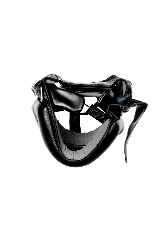 PROFESYONEL %100 DERİ BOKS KASKI - 4