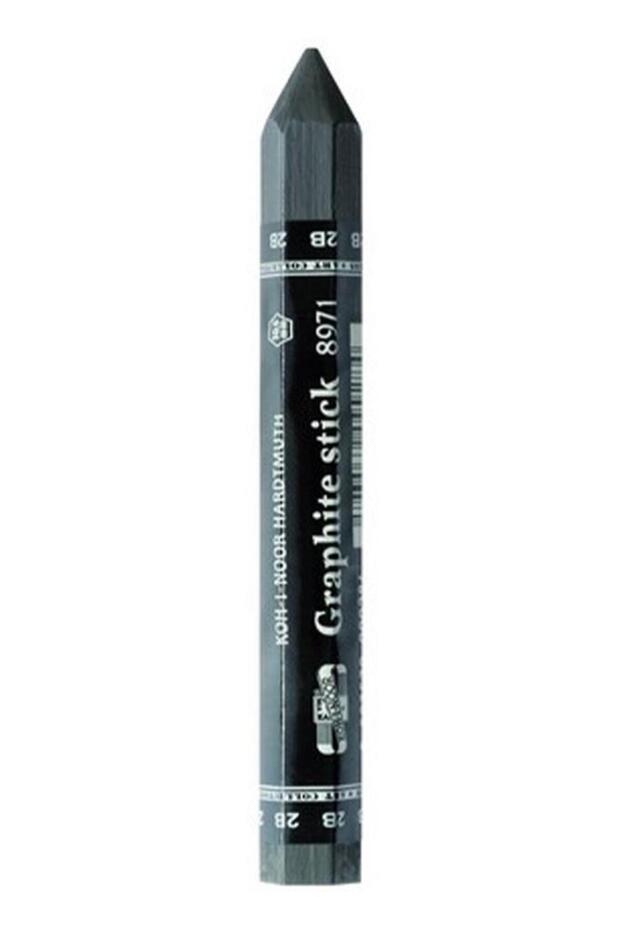 Jumbo Graphite Stick 2B 1 Piece Woodless Thick Graphite Fuzen Charcoal Pen Charcoal Pen