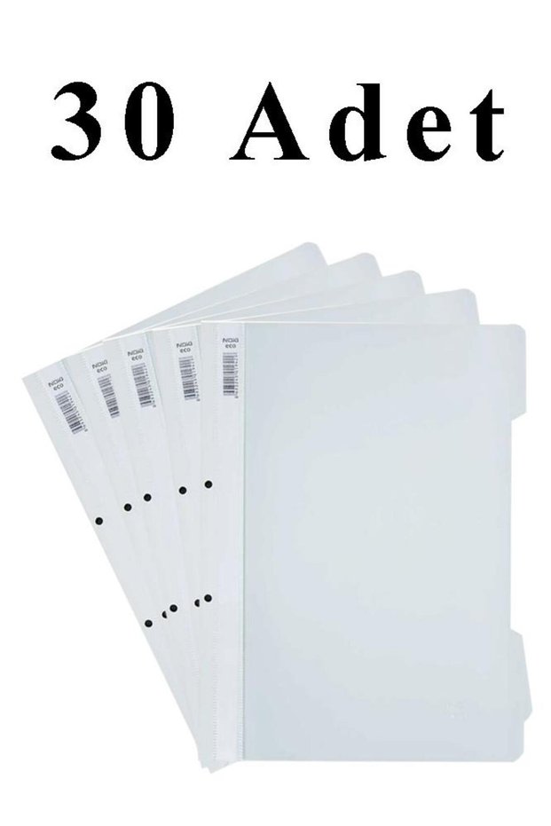 30 Pcs A4 White Ring Binder 1 Pack Economic Good Quality Ring Binder Office Bureau School