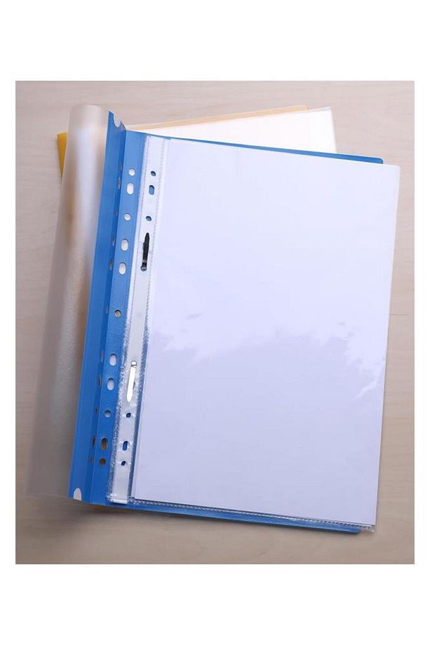 10 Adet A4 Lila Telli Dosya 1 Paket Ekonomik Kaliteli Telli Dosya Ofis Büro Okul - 3