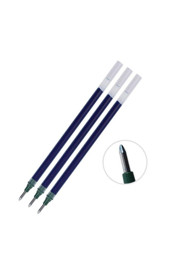 Mavi Imza Kalemi Yedeği 3 Adet Um-153 Signo Broad Roller Kalem Yedeği 1,0 Mm 3 Adet - 2