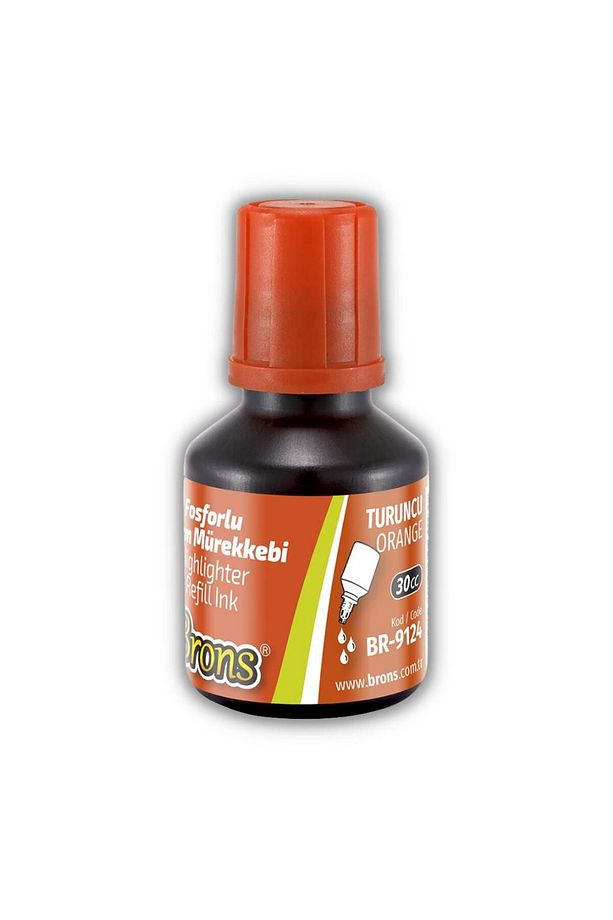 Fosforlu Kalem Mürekkebi 30 ml 1 Adet İşaret Kalemi Mürekkebi 1 Adet - 1