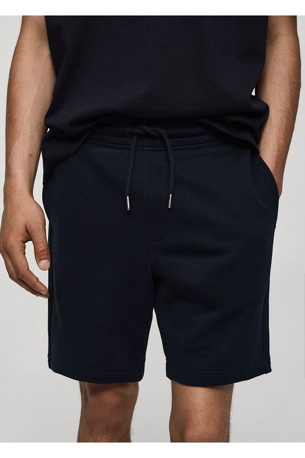 Jogger pamuklu jogger şort - 6