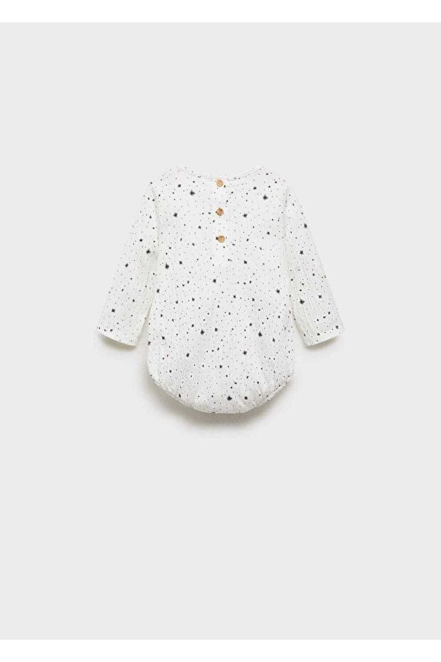 Patterned cotton bodysuit - 2