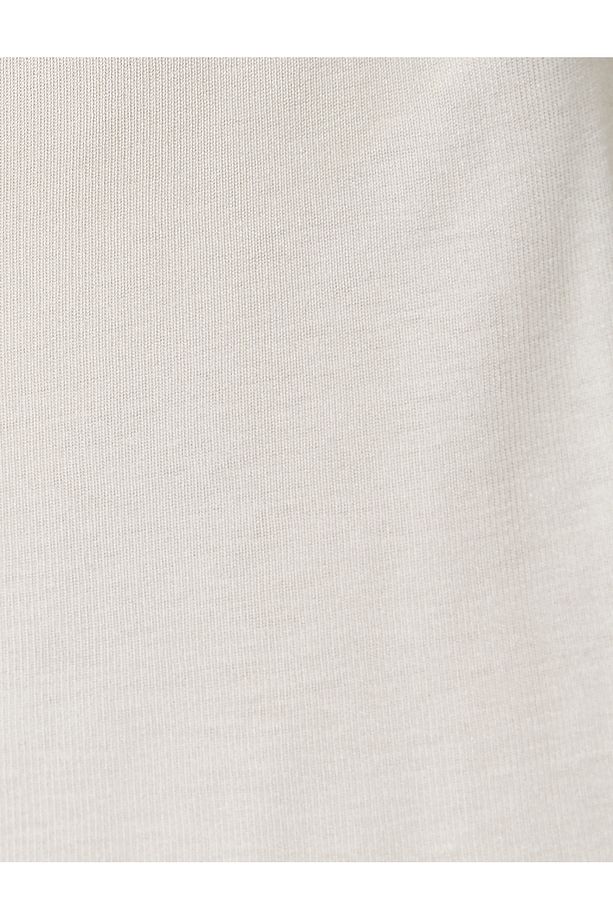 Pijama Altı Şort Beli Bağcıklı Ince Kumaş - 6