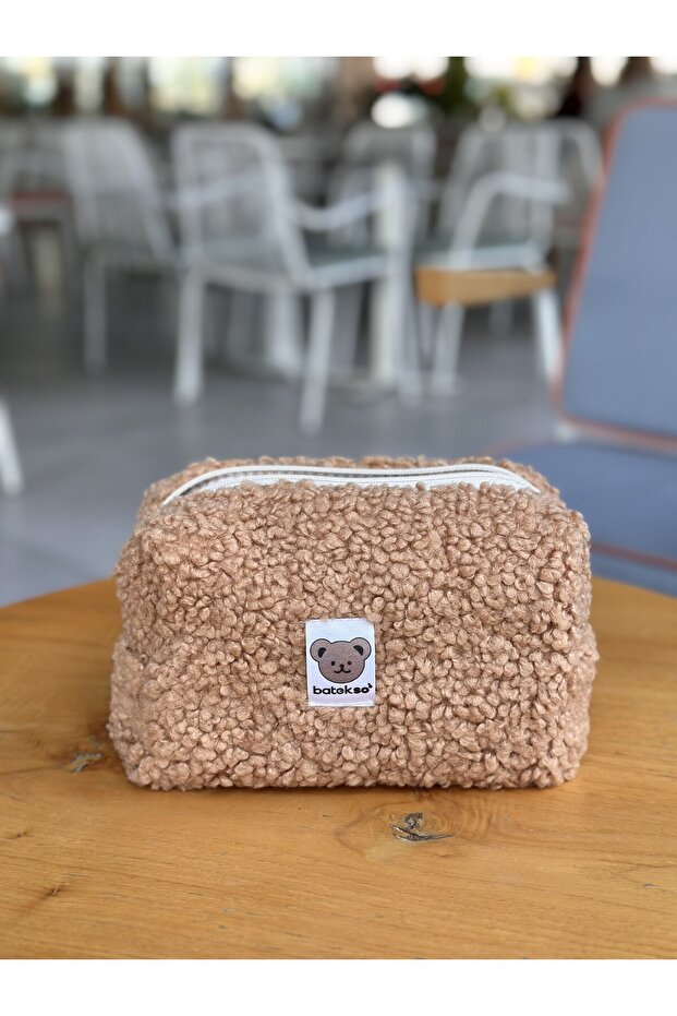 حقيبة مكياج تان تيدي - حجم كبير - 1