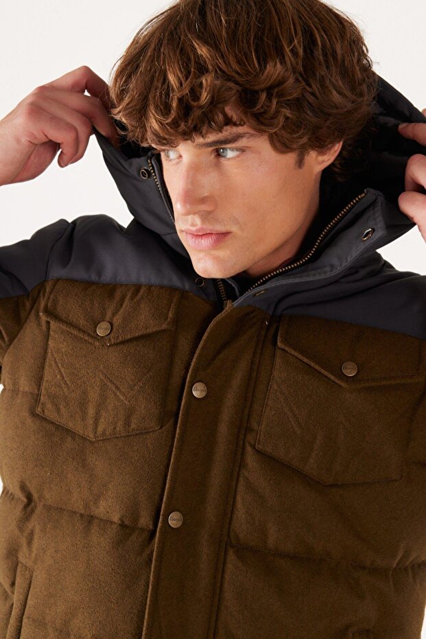 Down Ceket Faded Black - 6