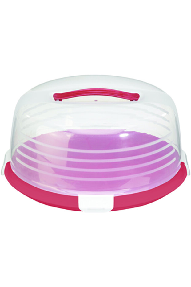 ,Round Tart Box,High,with lid,Red,35CM