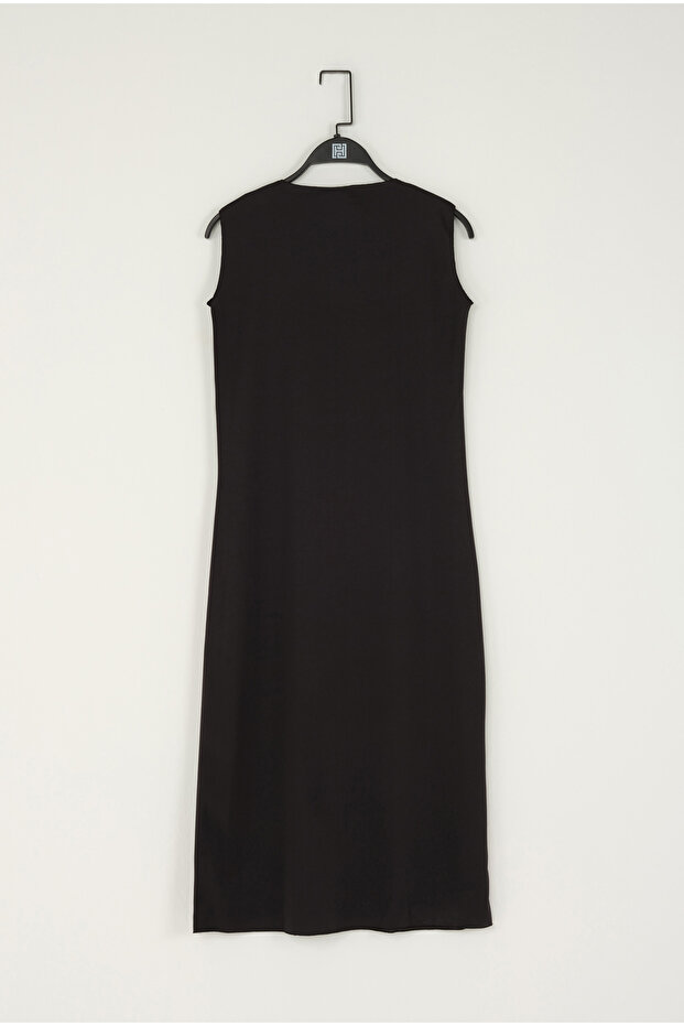 İçlik Elbise Siyah - 2