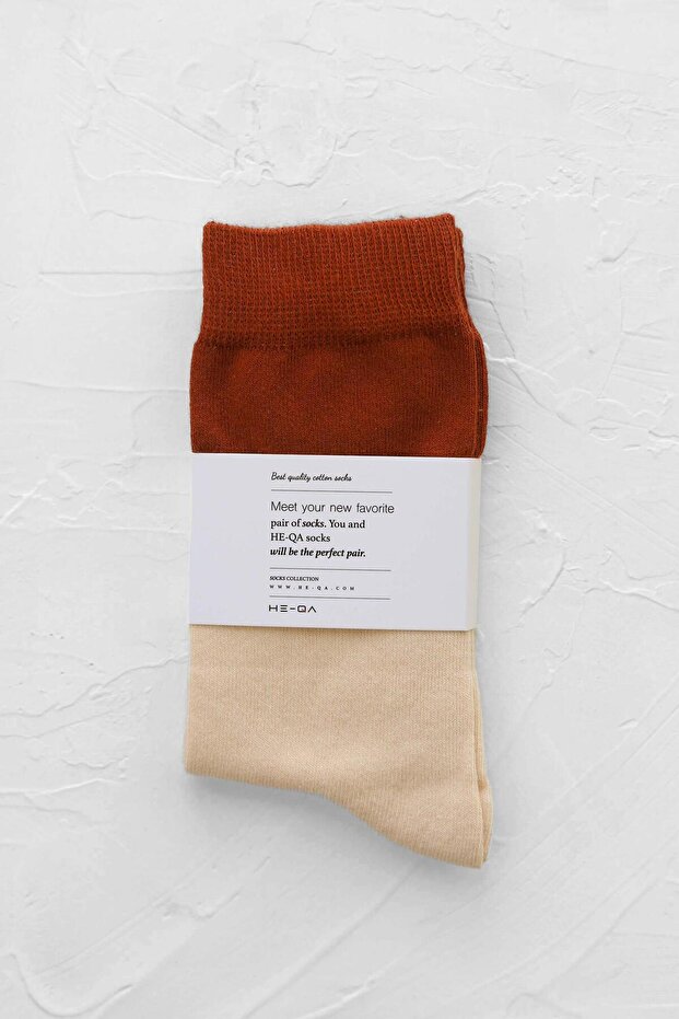 Чорапи Block Sock Ginger - 2