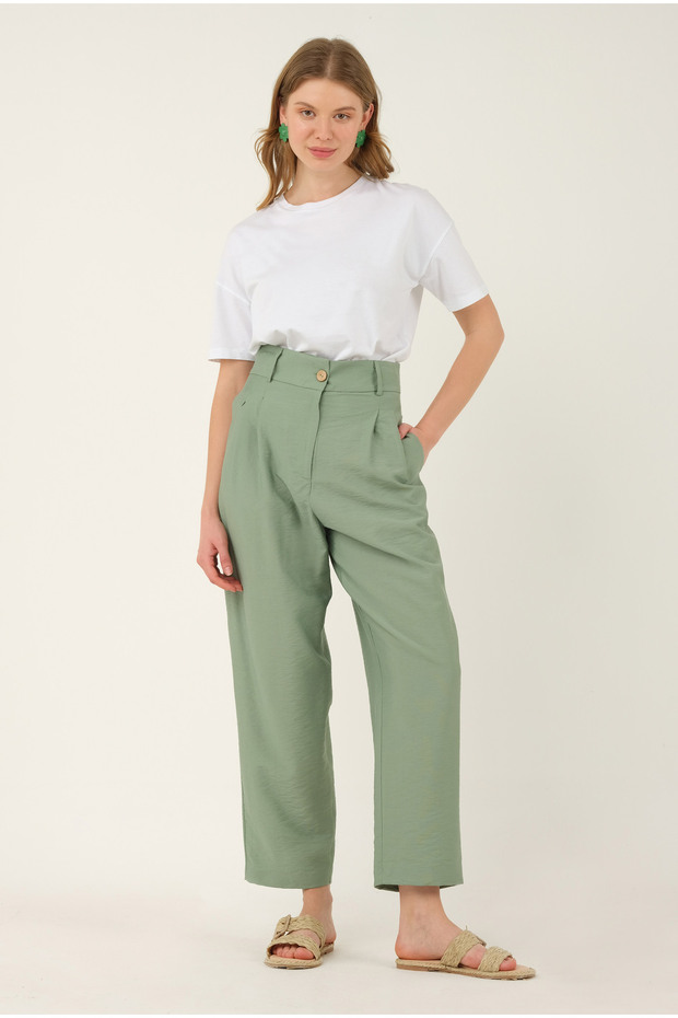 Beli Pileli Pantolon Mint - 4