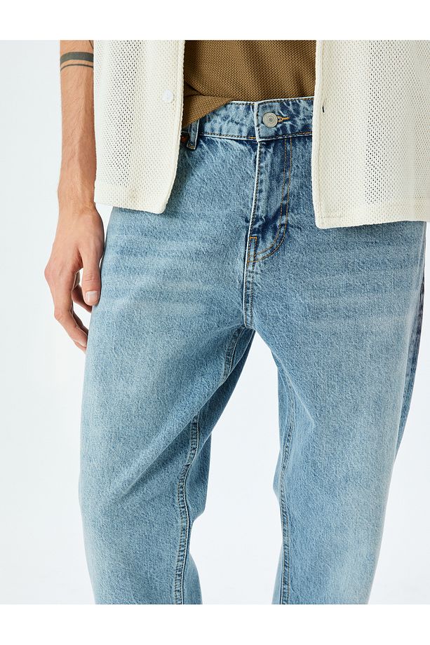 Tapered Fit Kot Pantolon - Joe Jean - 5