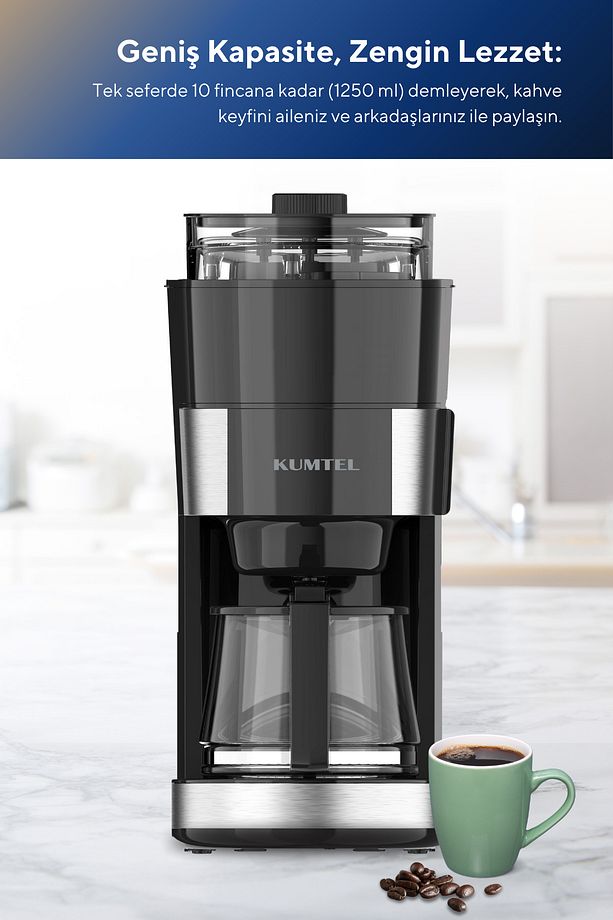 Dijital Filtre Kahve Makinesi HCFM-02 - 3