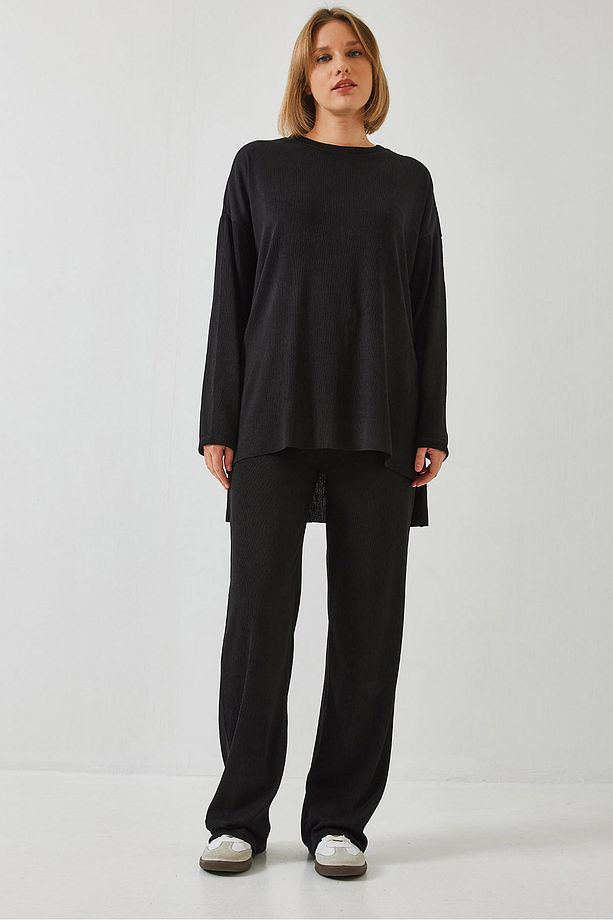 Kadın Basic Pantolonlu Alt-Üst Takım 60511002 - 7