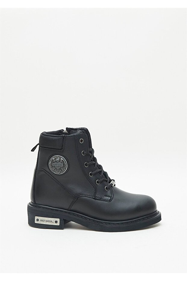 Jim Kadın Siyah Deri Bot - 1