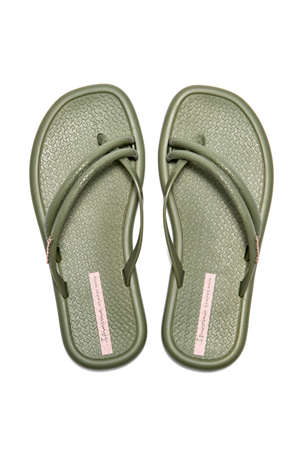 Meu Sol Rasteria Kadın Parmak Arası Terlik Yeşil 37/42 - 2
