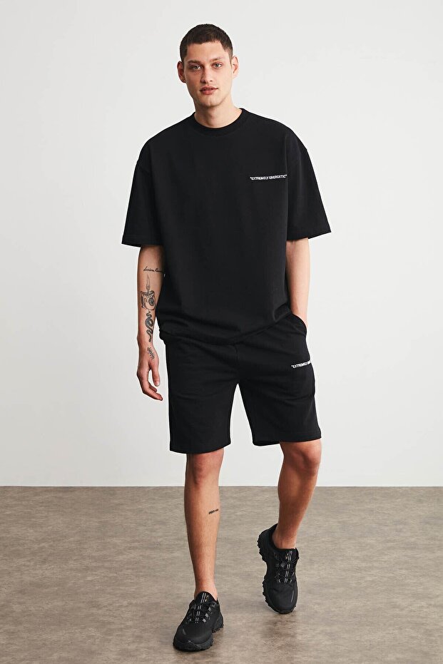 Buga Erkek Comfort Siyah Şort & Bermuda - 3