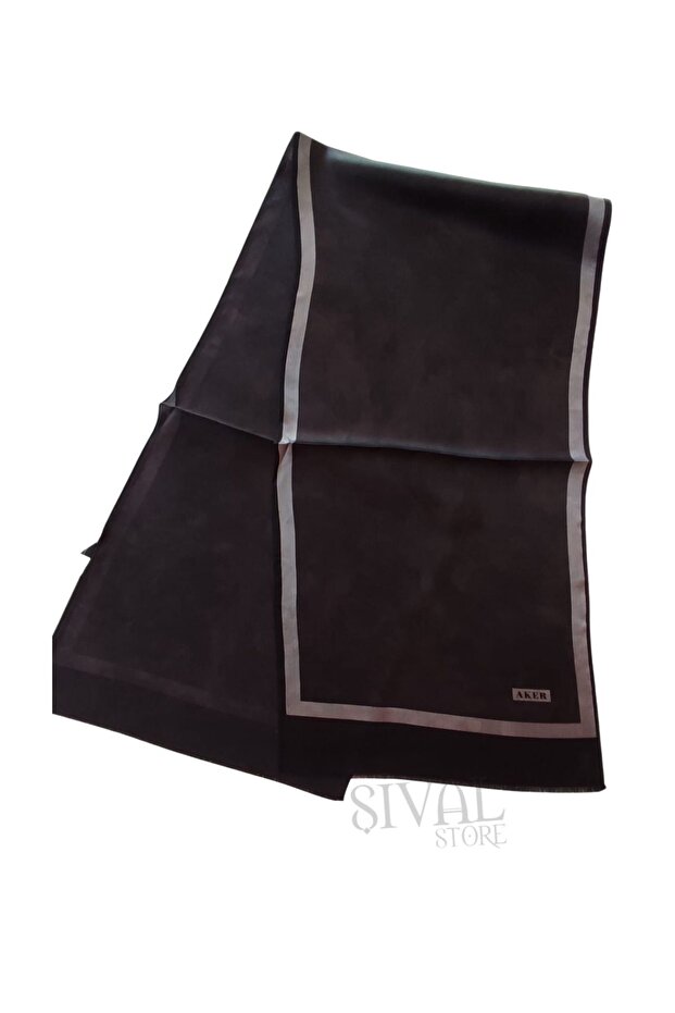 Siyah İpek Fular 312 - 4