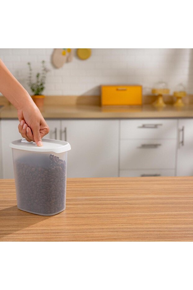 Tek Dokunuş Gıda Saklama Kabı 1.1 Lt - 5