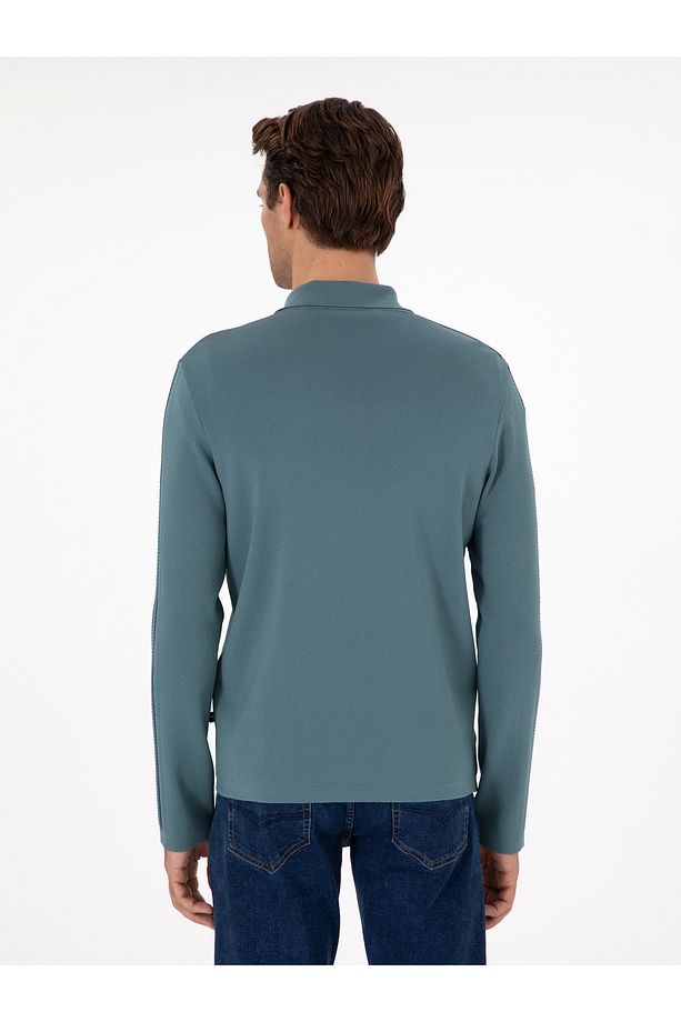 Mint Regular Fit Triko Hırka 50293769-VR090 - 6