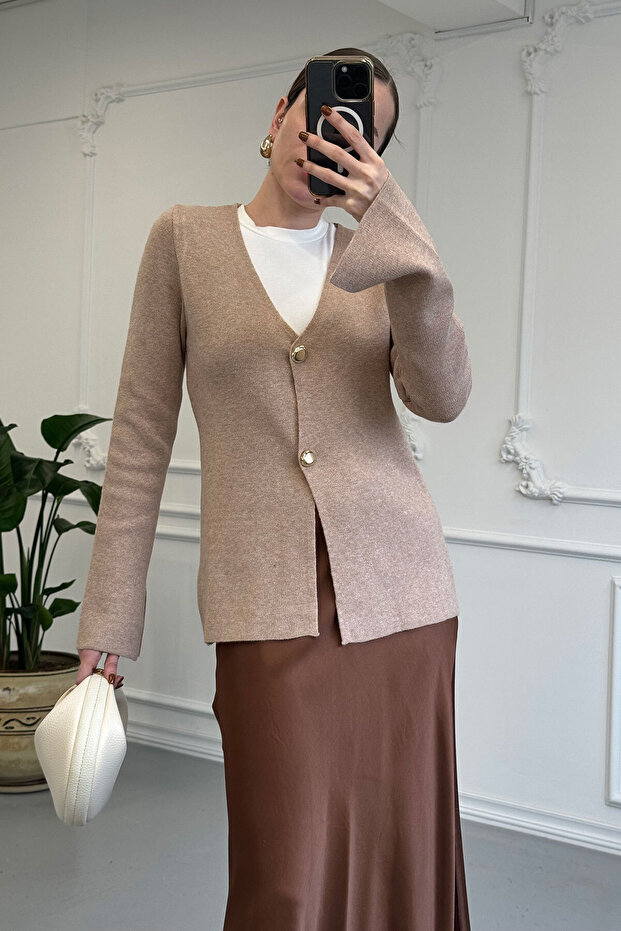 سترة صوفية بأزرار من CAMEL - 3