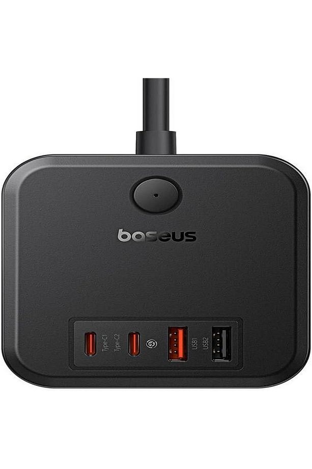 Power Combo Cube 3AC+2U+2C 30W Şarj Cihazı 1.5 Metre, Siyah - 3