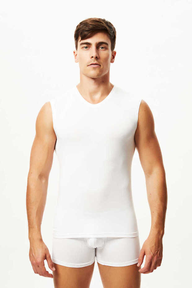 V-Neck Sleeveless Modal Elastane Undershirt