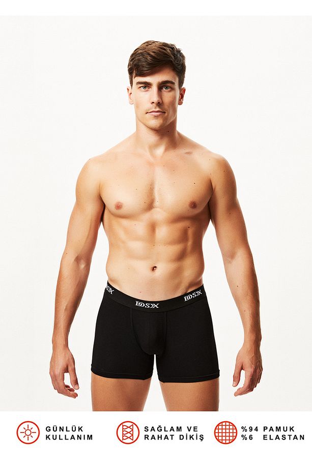Pamuk Elastan Boxer (2Lİ) - 1