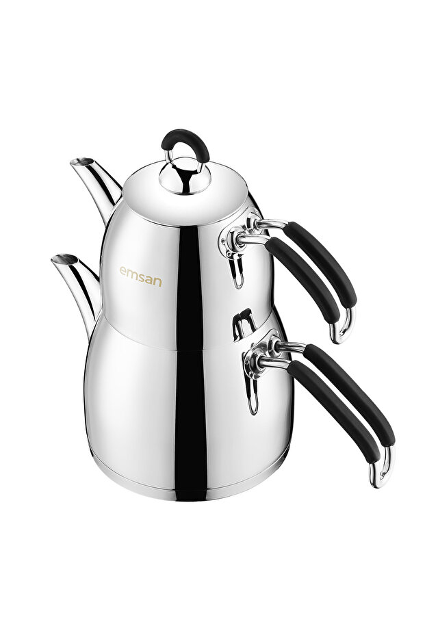 Mina Maxi Teapot Set Black - 2