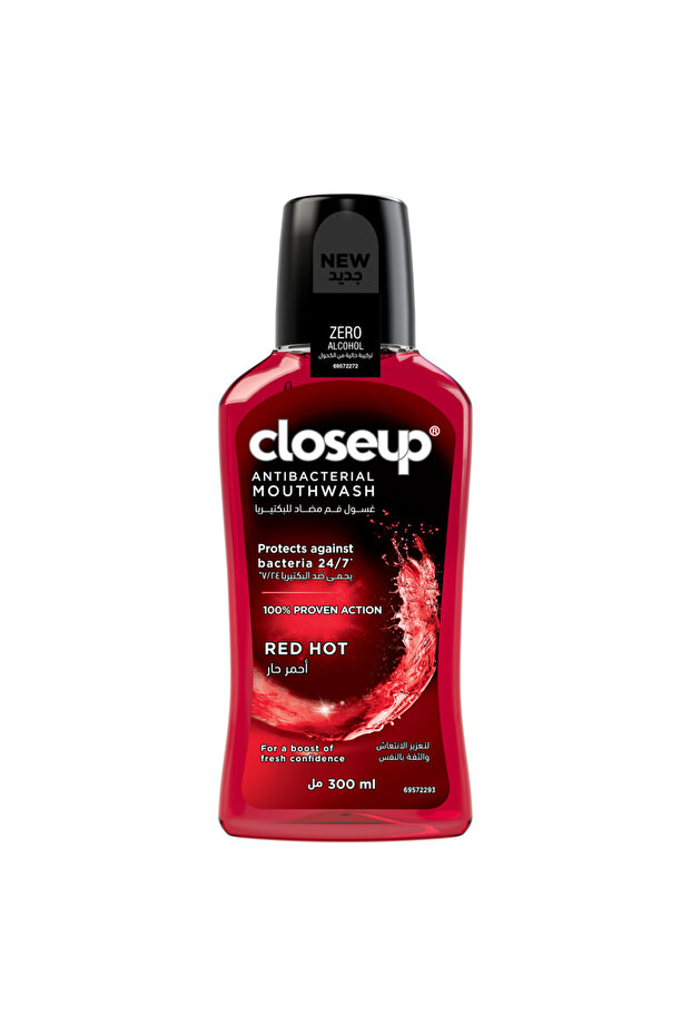 Antibacterial Mouthwash Red Hot 300ml